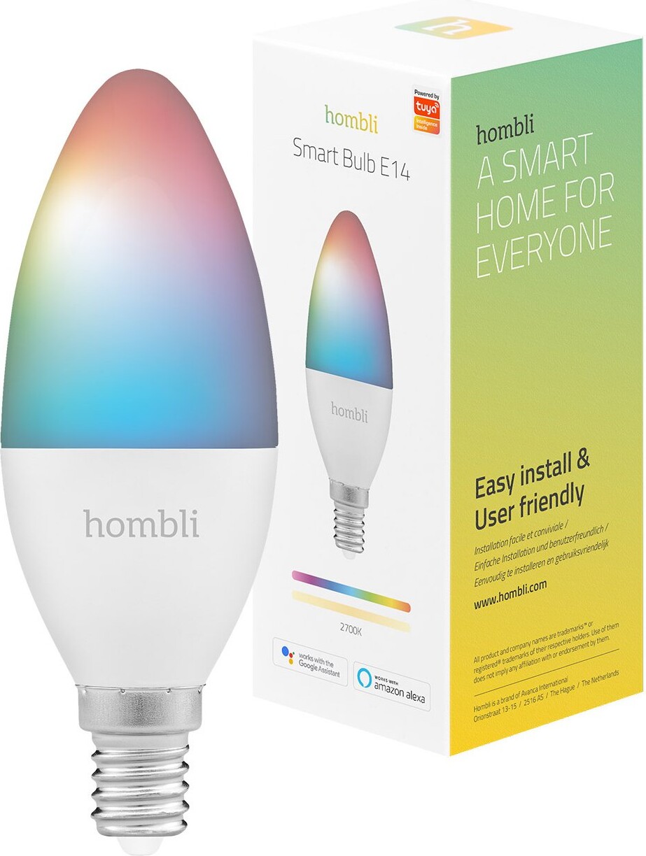 Billede af Hombli - Smart Bulb - Elpære - E14 Rgb Wifi 2700-6500k 350lm