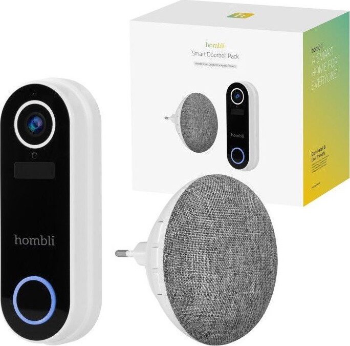 Billede af Hombli - Smart Doorbell 2 + Chime 2 - Smart Doorbell Pack