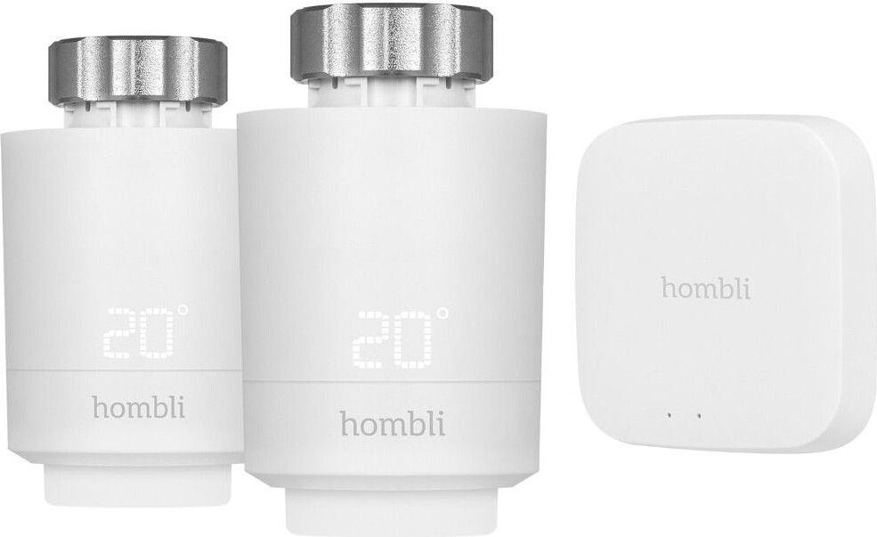 Hombli - Smart Radiator Termostat Start Kit - 2 Stk + Bridge