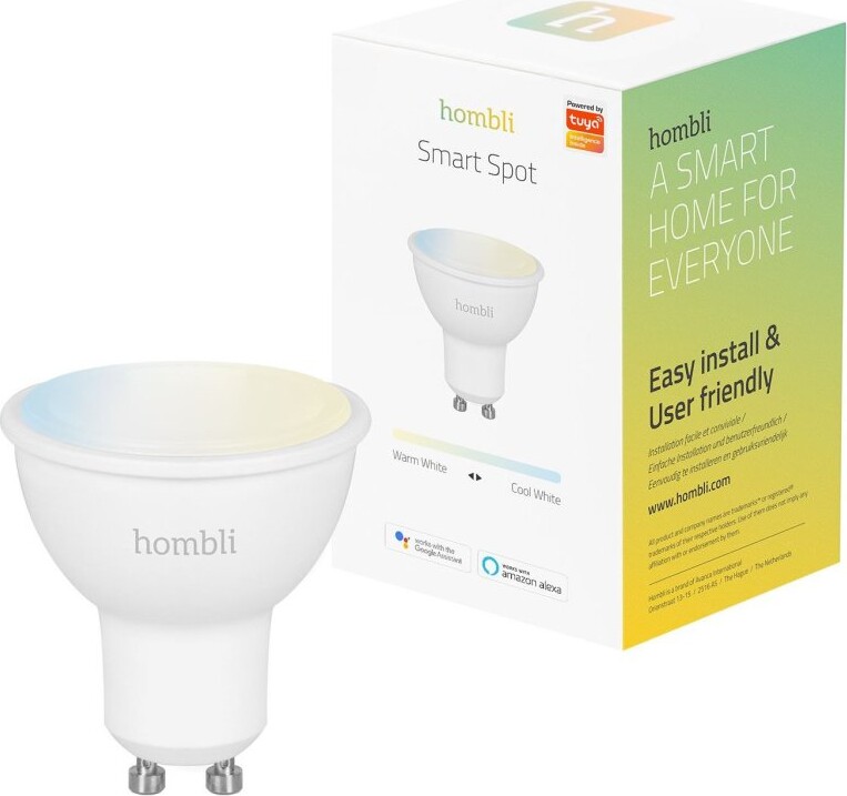 Hombli - Smart Bulb - Elpære - Gu10 Wifi 2700-6500k 350lm