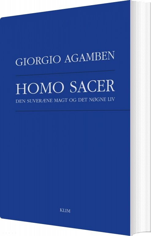 Billede af Homo Sacer - Giorgio Agamben - Bog