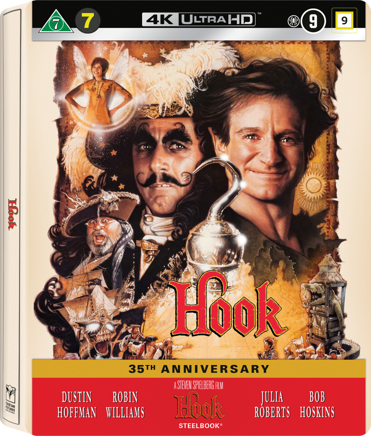 Hook 35th Anniversary - Steelbook - 4K Blu-Ray
