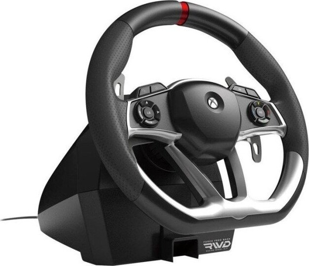 Billede af Hori - Force Feedback Racing Wheel Dlx Til Xbox - Sort