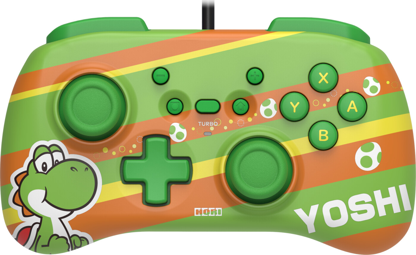 Hori Nintendo Switch Horipad Mini Controller Yoshi Grøn Brun Se