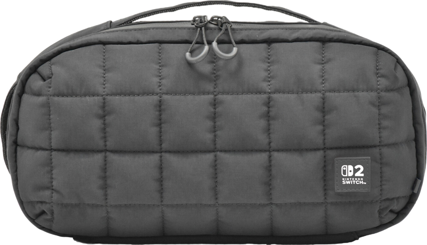 Hori - Puff Pouch - Black - Mid-size