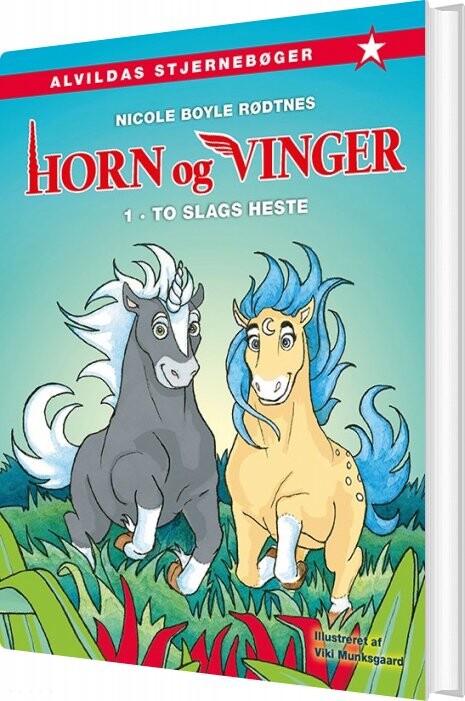 Billede af Horn Og Vinger 1: To Slags Heste - Nicole Boyle Rødtnes - Bog hos Gucca.dk