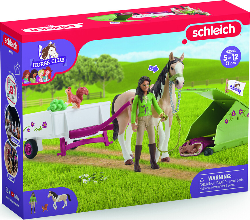 Schleich Horse Club - 23 x 14 - Sarahs Campingudflugt 42533