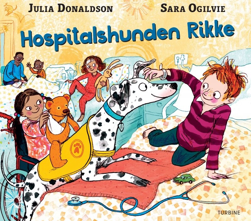 Hospitalshunden Rikke - Julia Donaldson - Bog