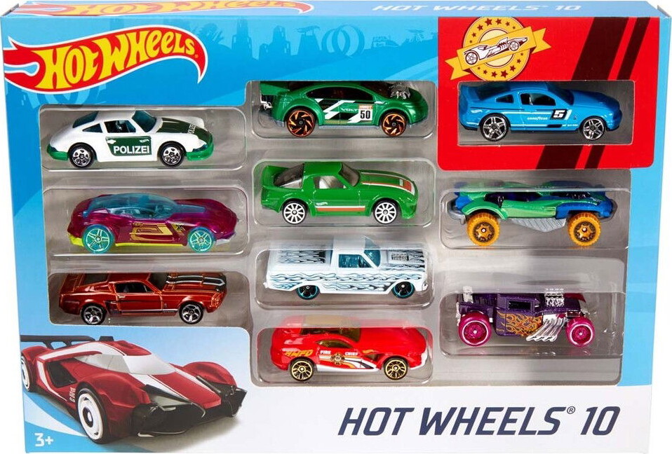 Hot Wheels biler 10-pak ass