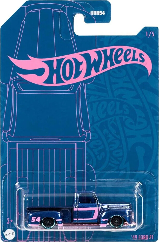 Hot Wheels - Basics Anniversary Bil - Assorteret - Mattel Hdh54