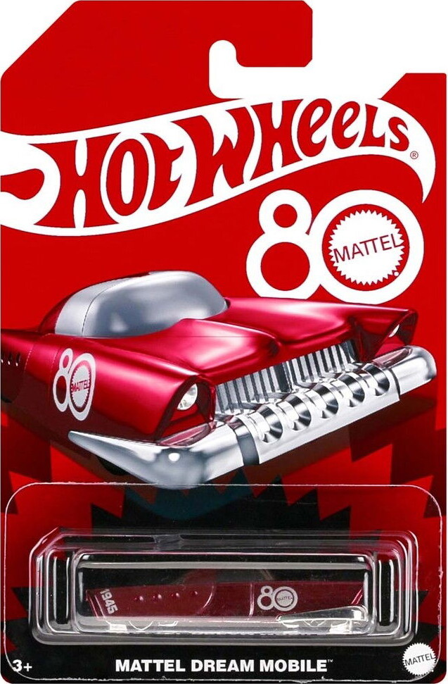 Hot Wheels - Mattel Dream Mobile Bil - 80 år - 167/250