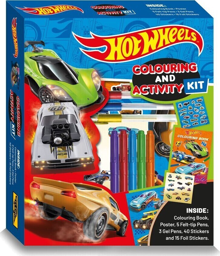Hot Wheels Colouring Og Activity Kit - Alligator