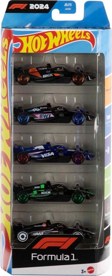 Hot Wheels F1 Racing 5 Pak