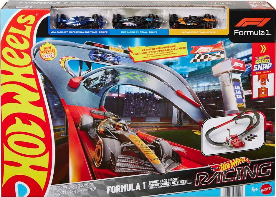 Hot Wheels - Racing Bane - Formula 1 - Sprint Race Circuit