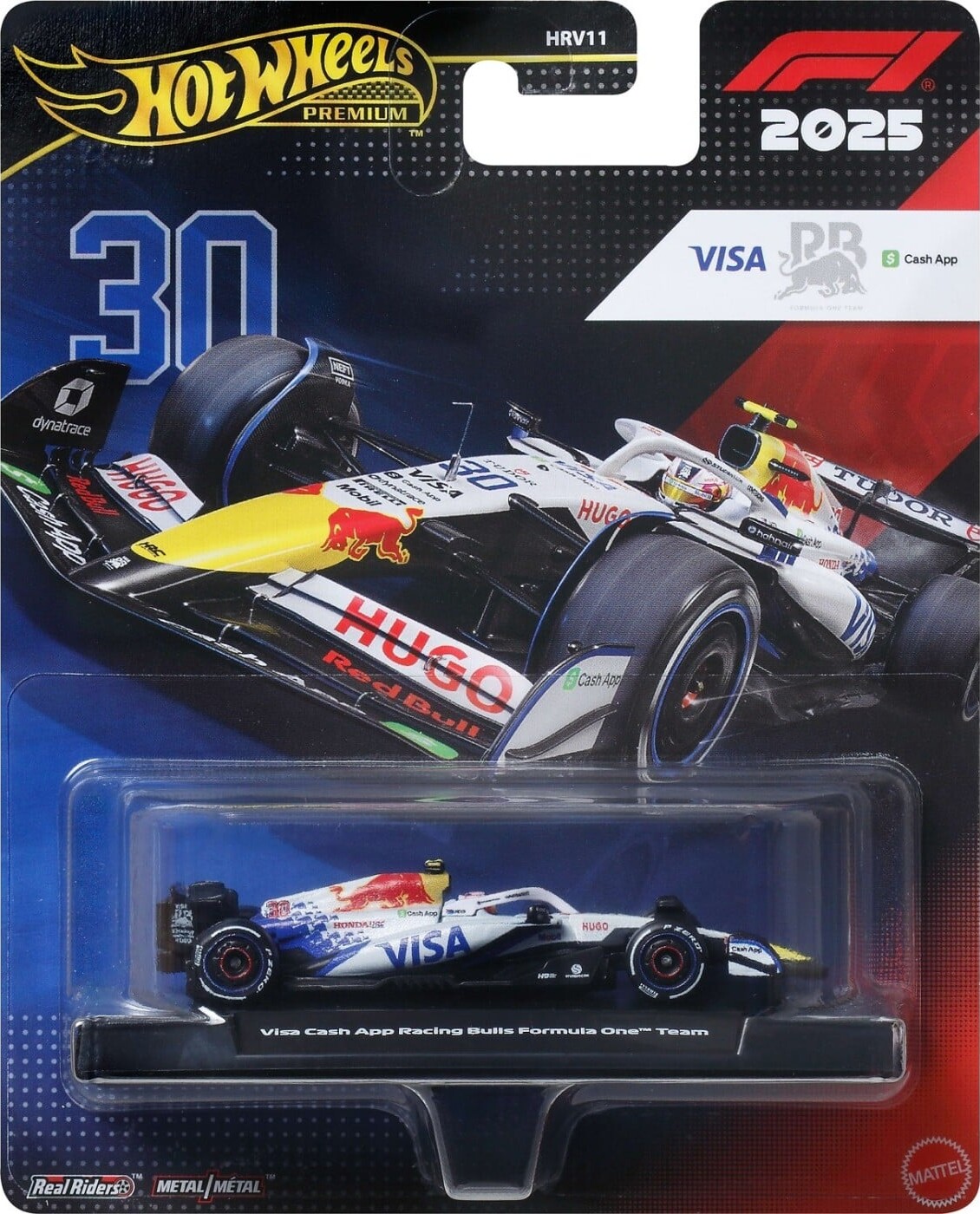 Hot Wheels - Formula 1 Vcarb Rb Driver 1 - 1:64 - Mattel Hrv11