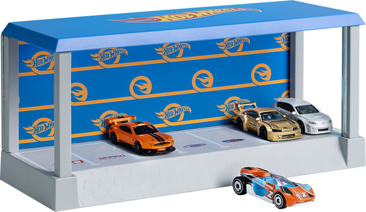 Hot Wheels Garage Display Case Light