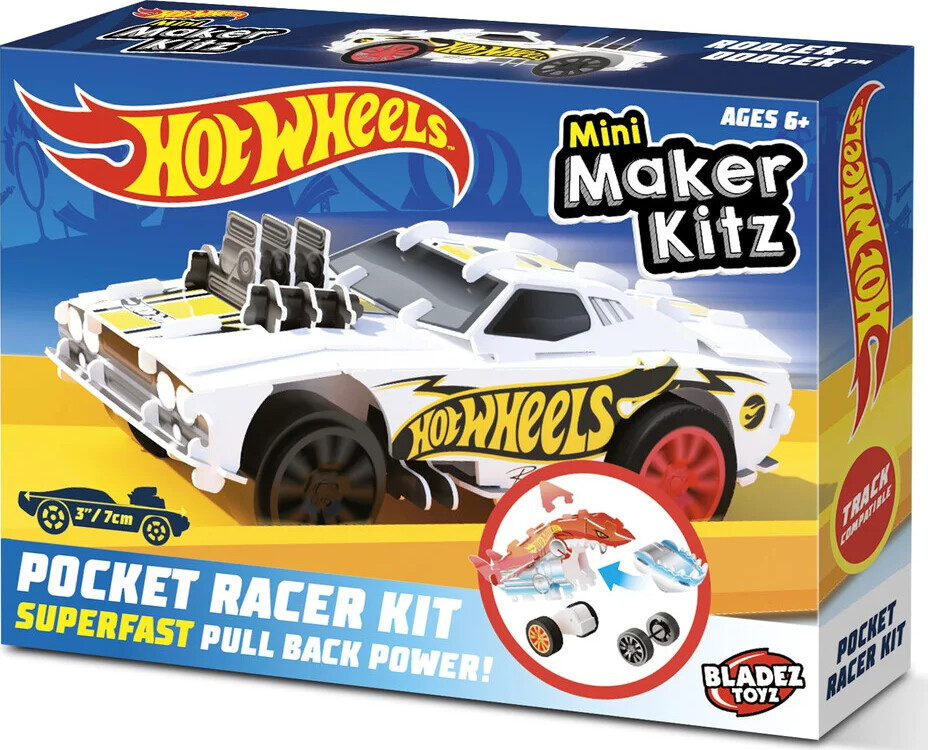 Hot Wheels - Mini Maker Kitz Pocket Racer Kit (bla85674)