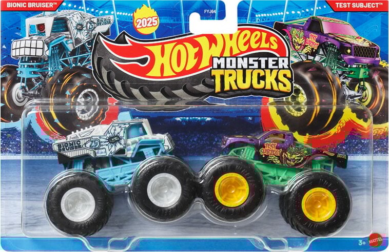 Hot Wheels - Monster Trucks - 1:64 - Bionic Bruiser Vs Test Subject
