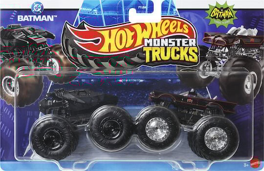 Hot Wheels - Monster Trucks - 1:64 - Dc Batman Vs Batman Classic Tv Series