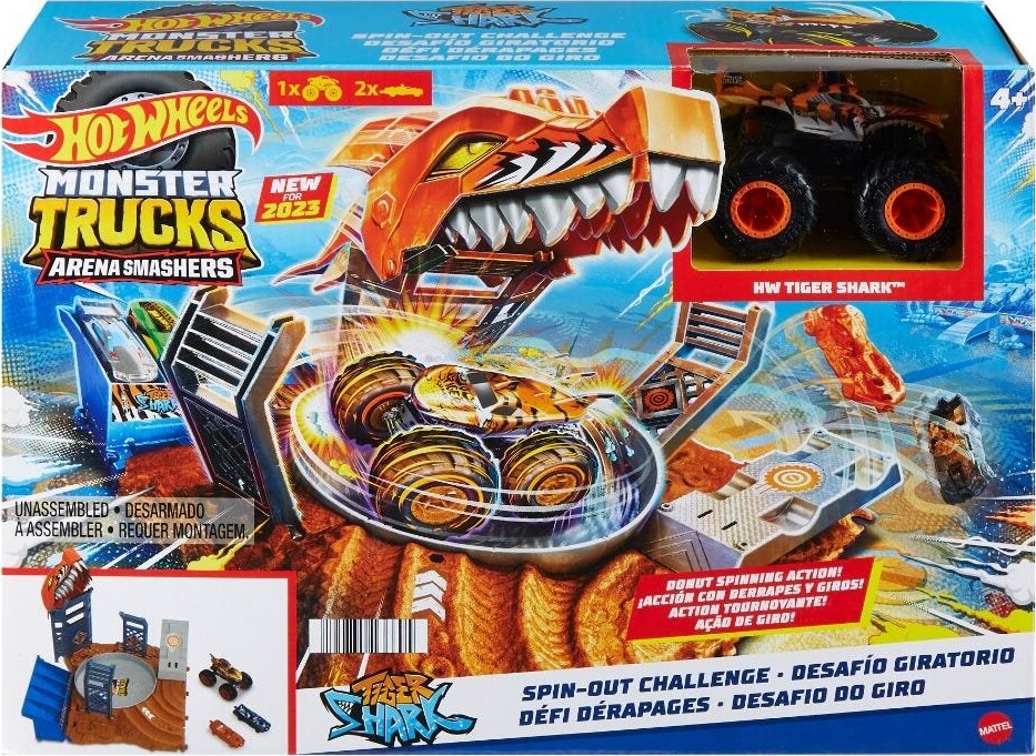 Hot Wheels - Monster Trucks Arena Smashers - Spin-out Challenge