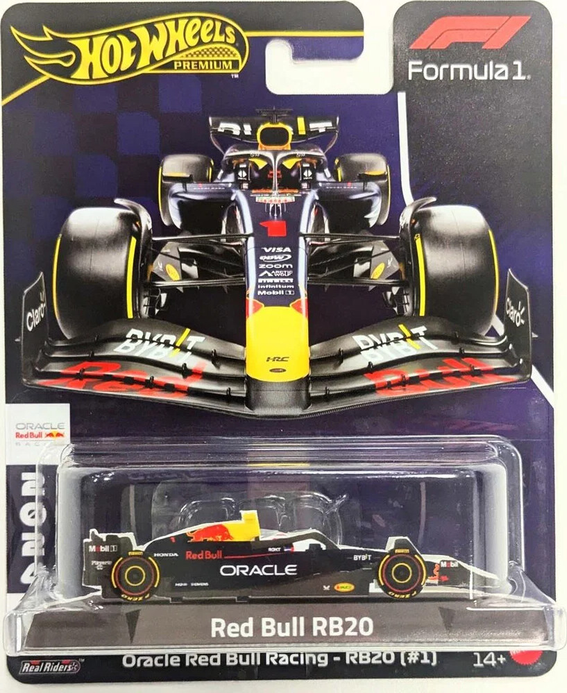 Hot Wheels - Premium F1 Racing Bil - Assorteret - Mattel Hrv11