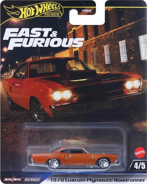Hot Wheels - Premium Fast & Furious - 1:64 - Mattel Hkf54 billede