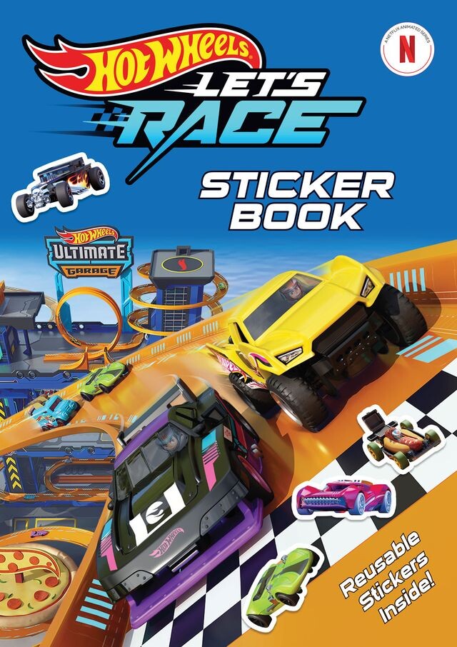 Hot Wheels Sticker Book A4 - Bog