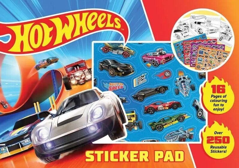 Hot Wheels Sticker Pad - Alligator