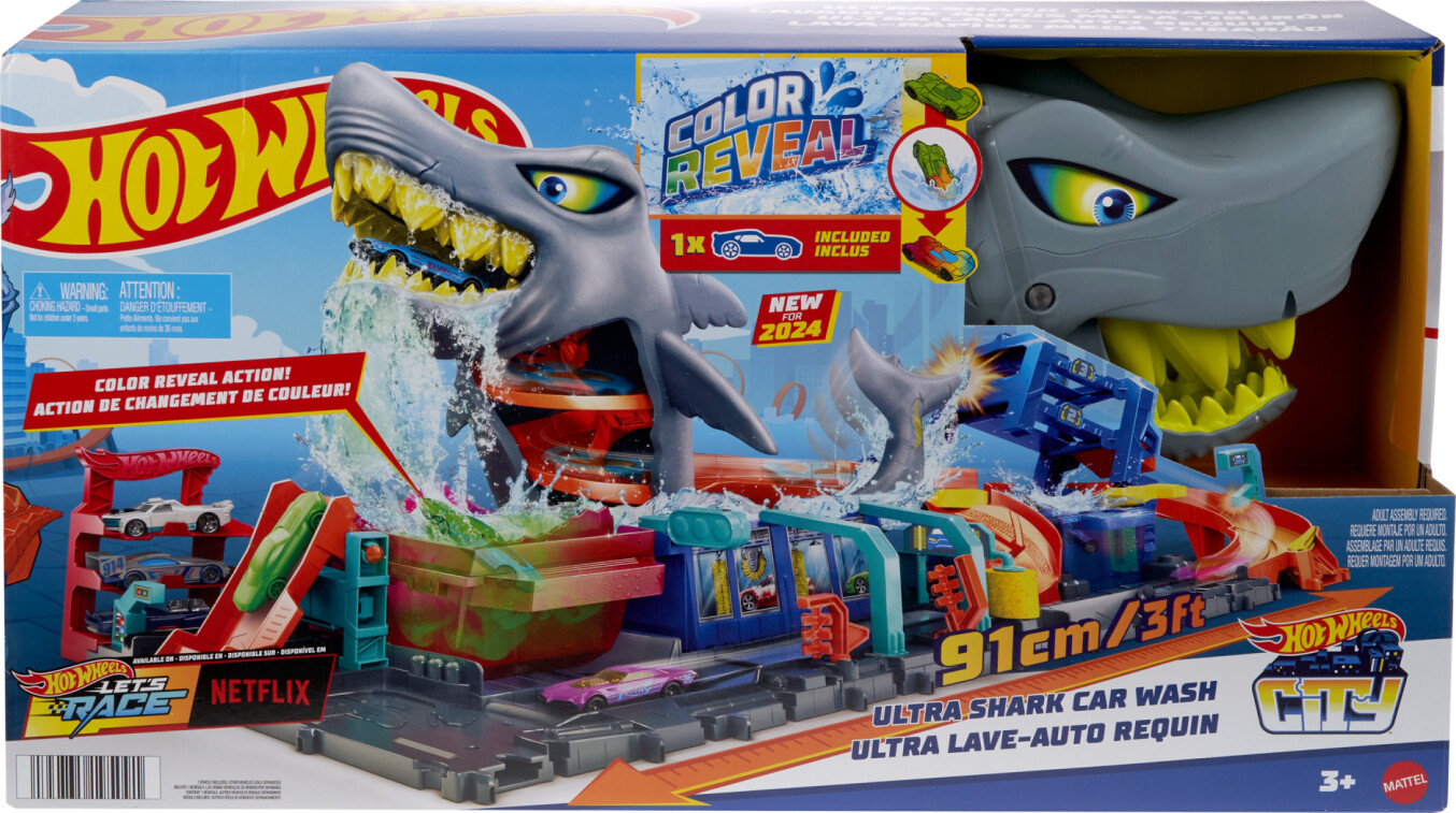 Hot Wheels - Ultra Shark Car Wash (htn82)