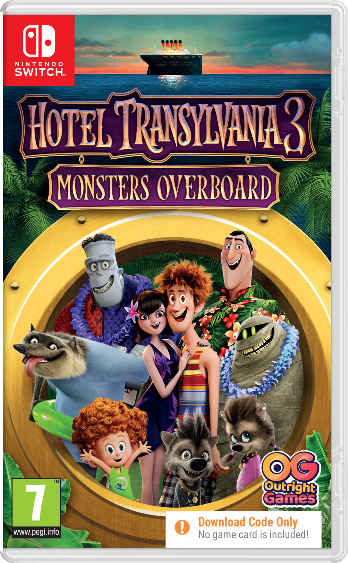 Billede af Hotel Transylvania 3: Monsters Overboard (code In A Box) - Nintendo Switch