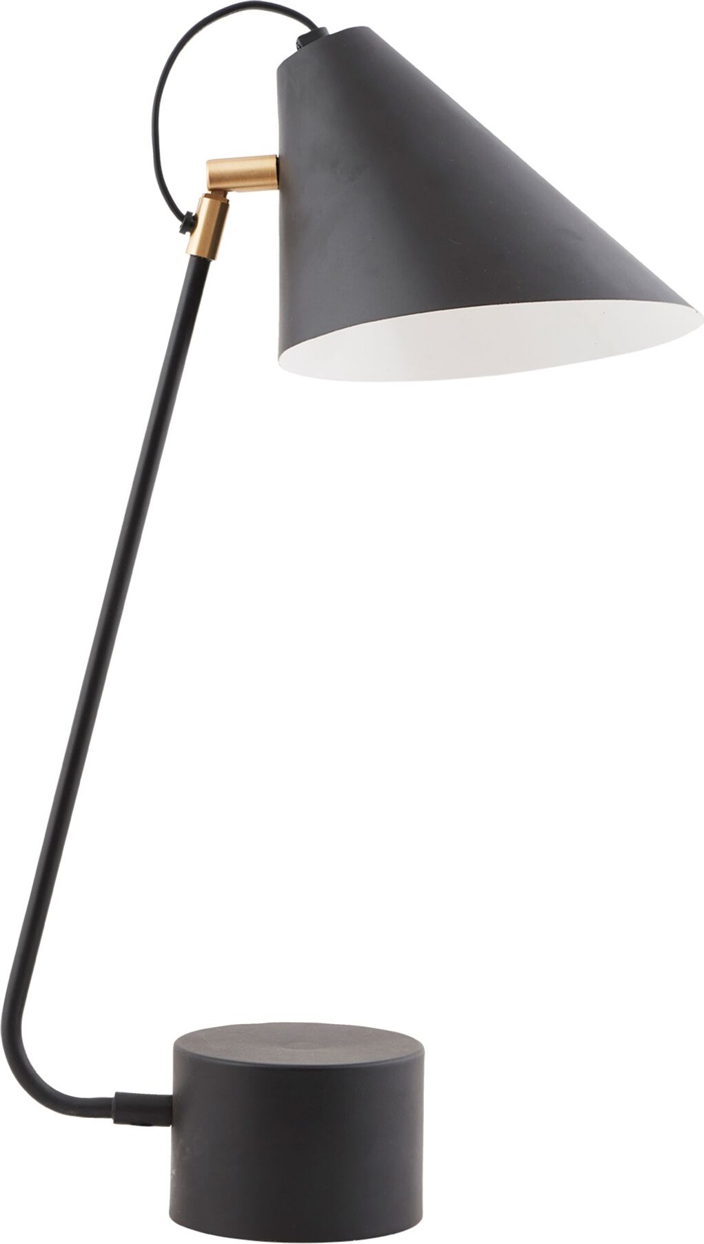 Billede af House Doctor - Bordlampe - Club - Sort - H 54 Cm