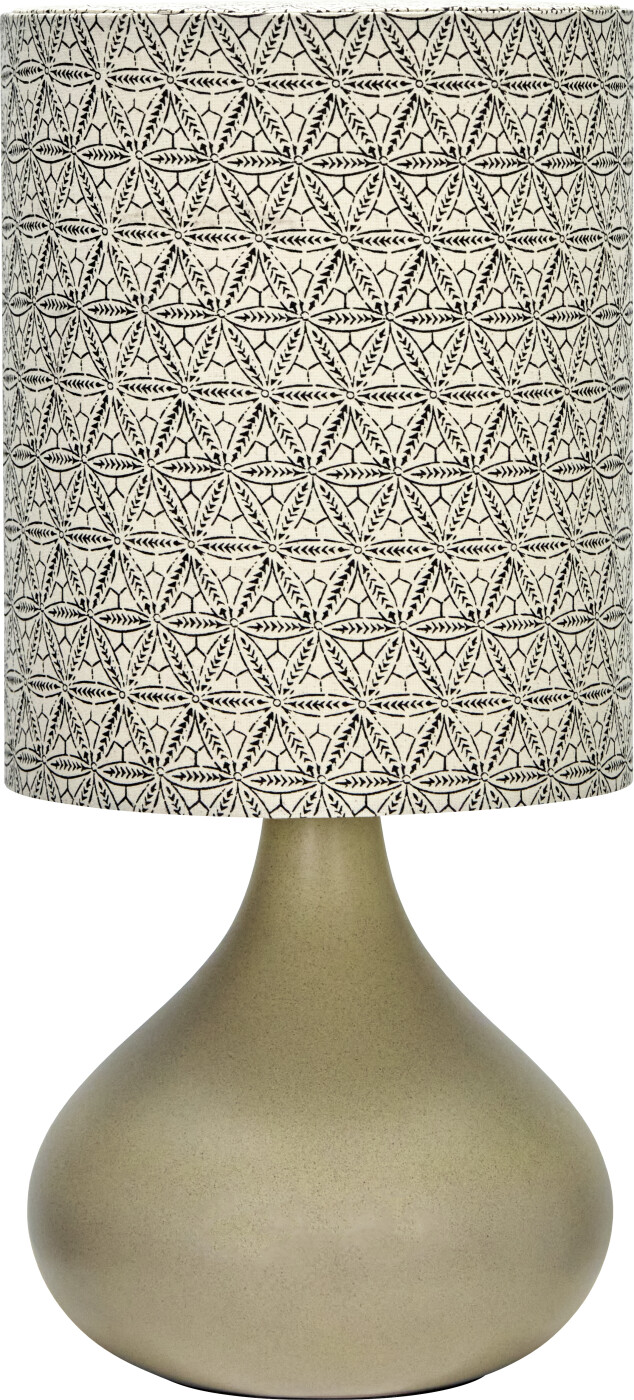 House Doctor - Bordlampe Med Skærm - Florie - Sand