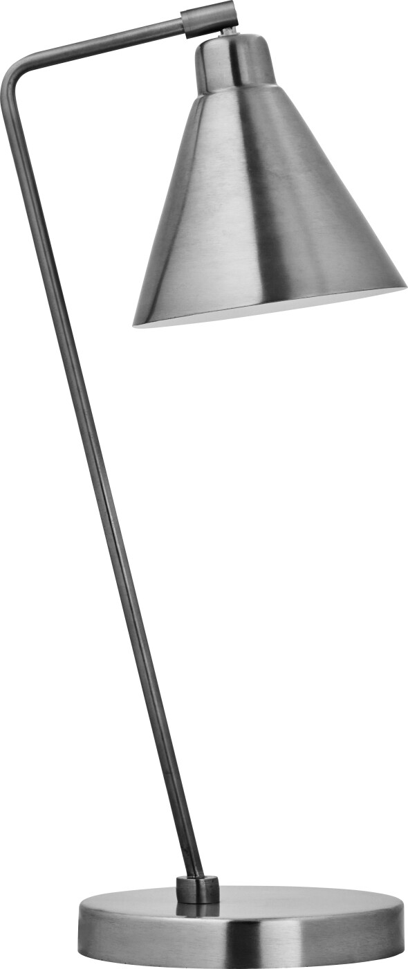 House Doctor - Bordlampe - Hdgame - Børstet Sølv - 54x22x15,5 Cm