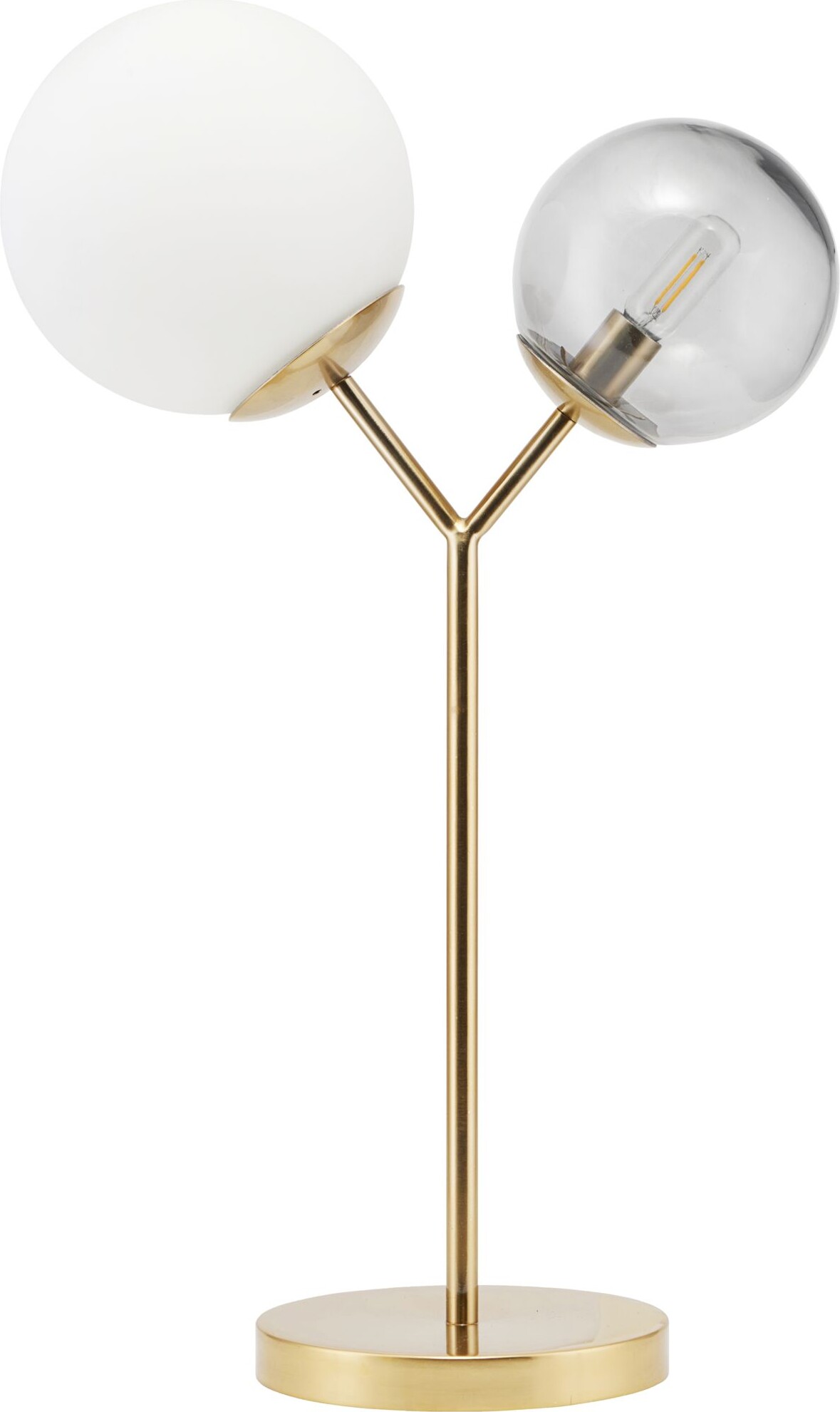 House Doctor - Bordlampe - Twice - Messing - H 65 Cm