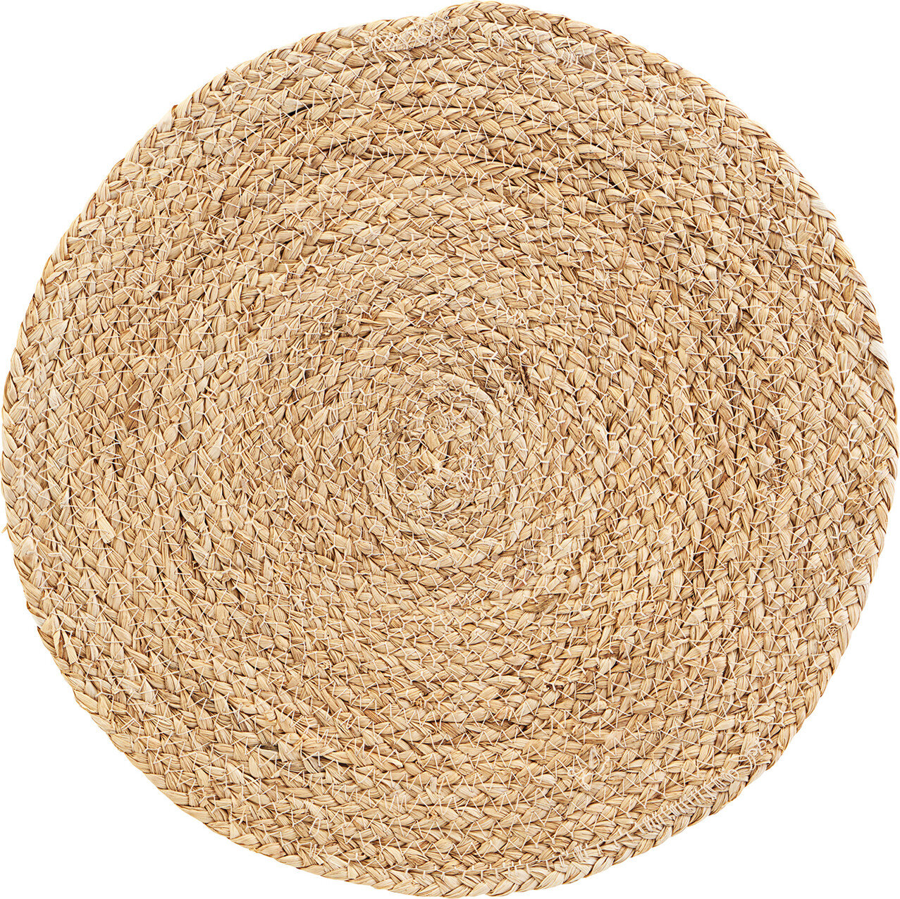 House Doctor - Circle Dækkeserviet - Rund - Flet - Natur - ø 38 Cm