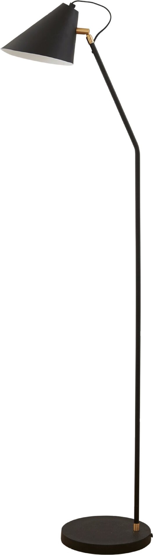 Billede af House Doctor - Gulvlampe - Club - Sort - 130 Cm