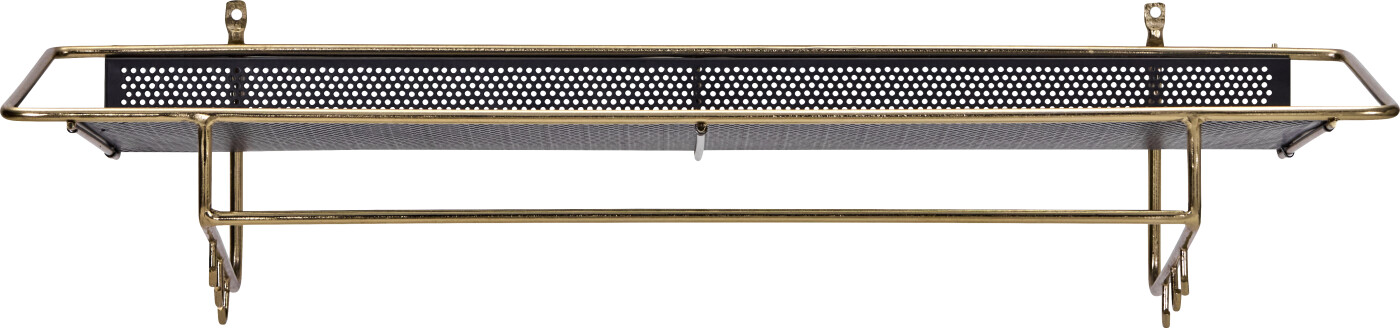 House Doctor - Hylde - Hdwally - Antik Messingfinish - Sort Metal