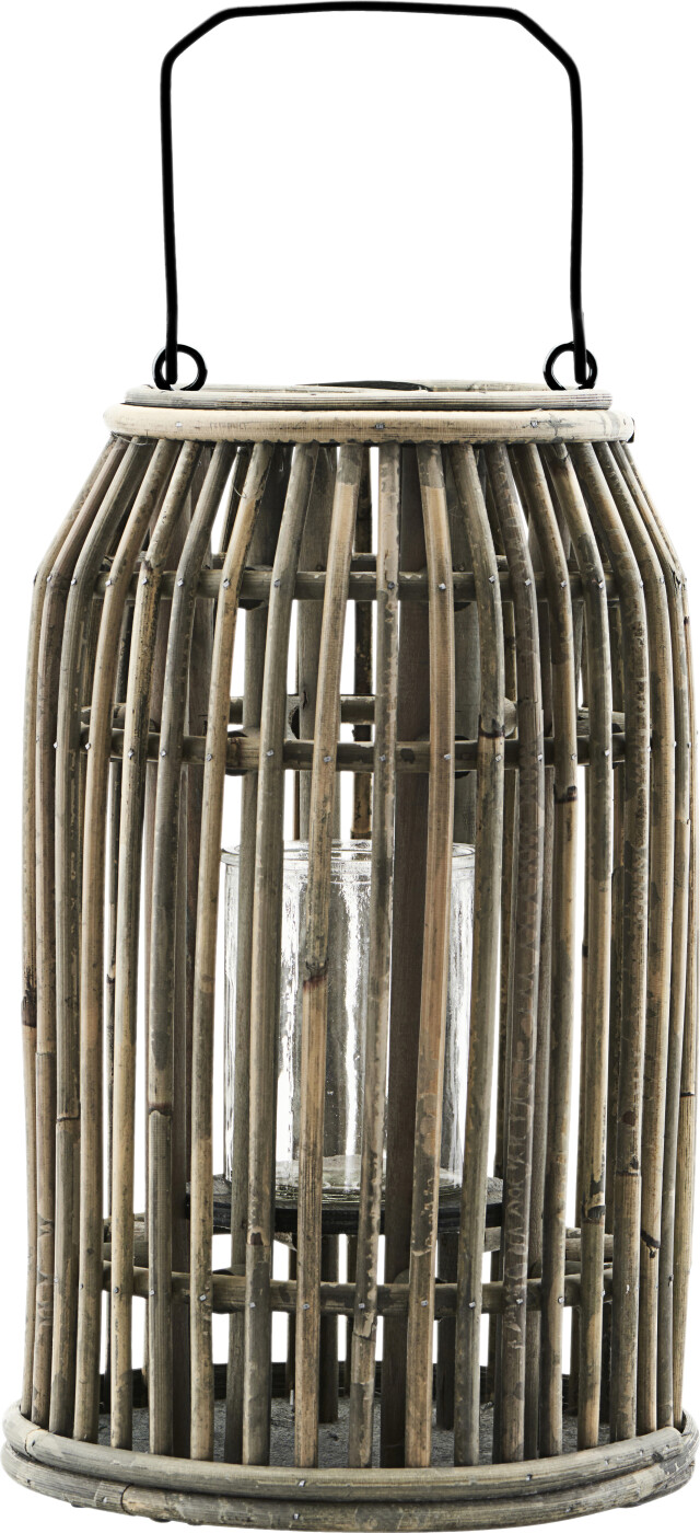 House Doctor - Lanterne - Hdova - Indendørs - Rattan - Natur