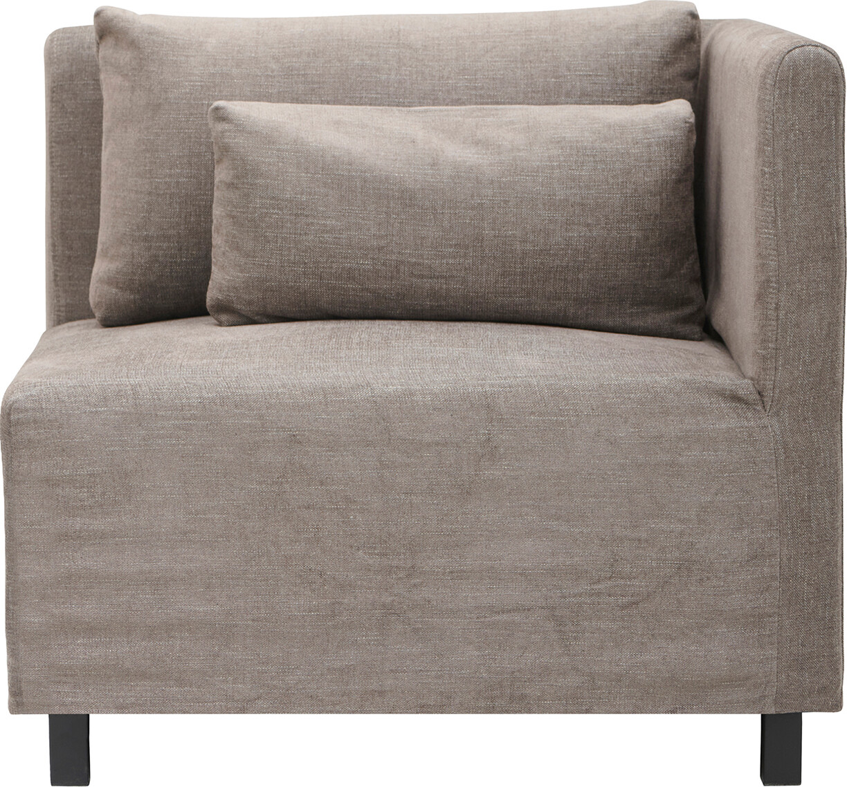 Billede af House Doctor - Sofa - Hjørnesektion - Hazel Night - Gråbrun - 44x85x85 Cm