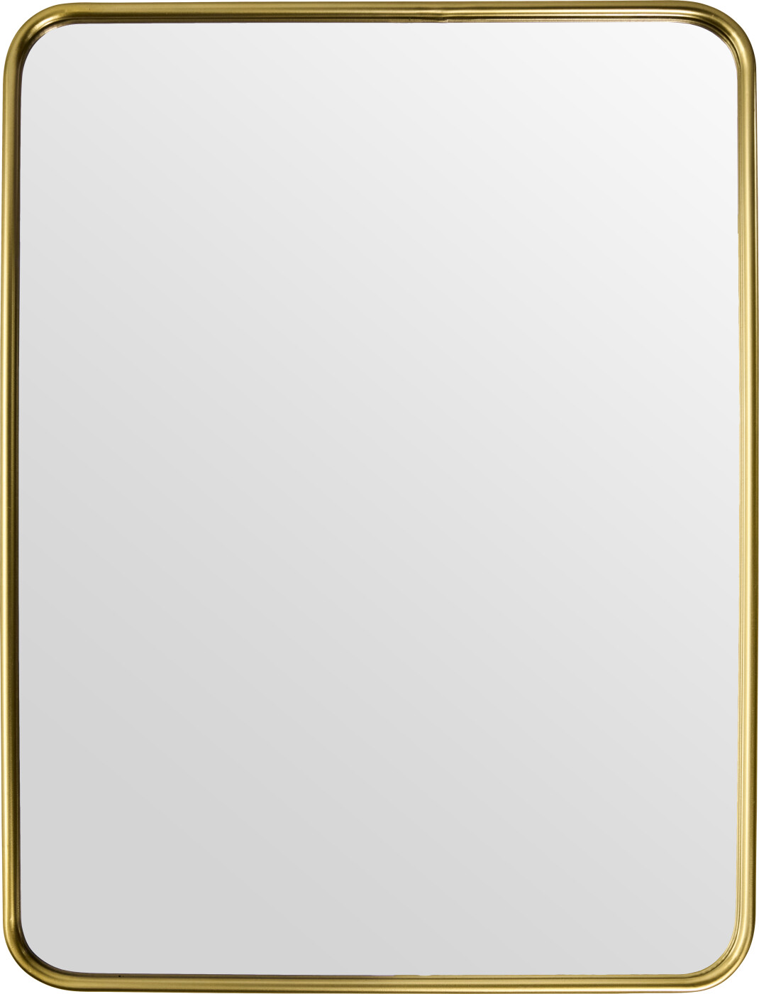 House Doctor - Spejl Til Væg - Hdmirror - Gylden - Stål Mdf - 60x80 Cm