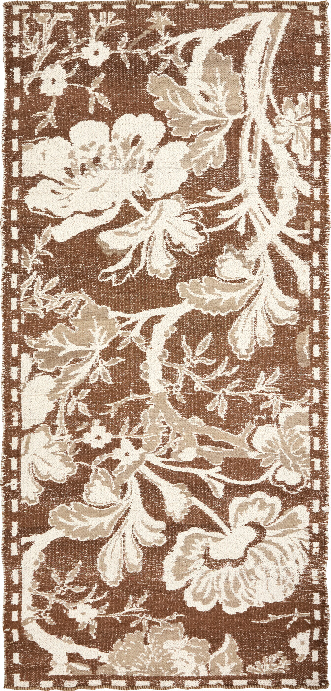 House Doctor - Gulvtæppe - Bloss - Brun - 90x200 Cm