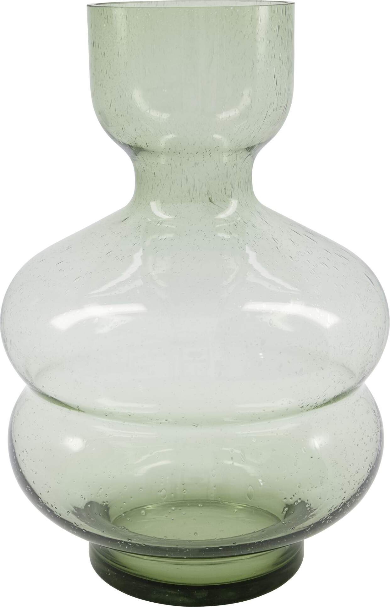 Se House Doctor - Vase - Organi - Glas - Grøn - 35 Cm hos Gucca.dk