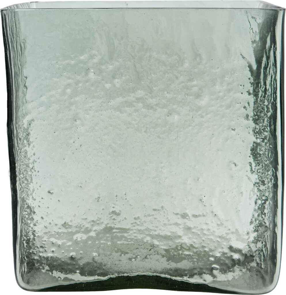 Billede af House Doctor - Vase - Square - Glas - Lyseblå - 18 Cm