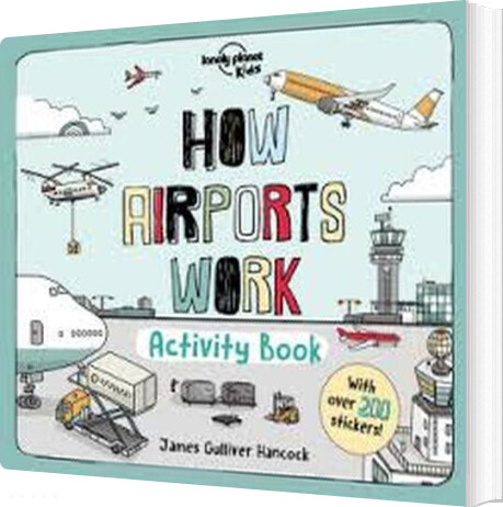 How Airports Work: Activity Book - James Gulliver Hancock - English Book