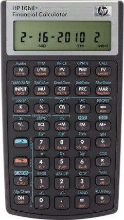 Se Hp 10bii+ Financial Calculator hos Gucca.dk