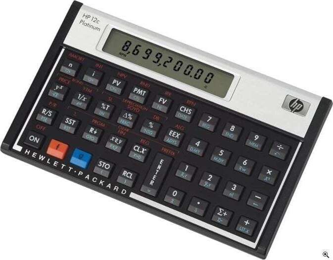 Hp 12cpl Financial Calculator Platinum