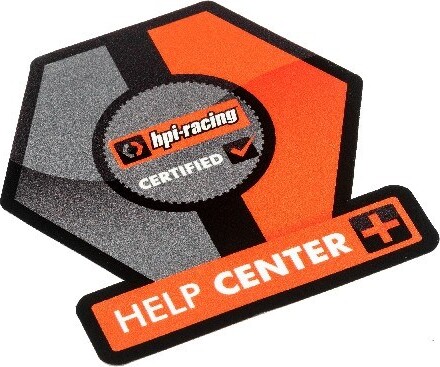 Hpi Help Center Shop Window Sticker - Hp115769 - Hpi Racing