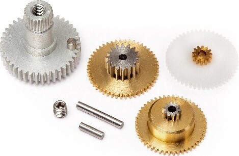 Hpi Sf-50wp Servo Gear Set - Hp105373 - Hpi Racing