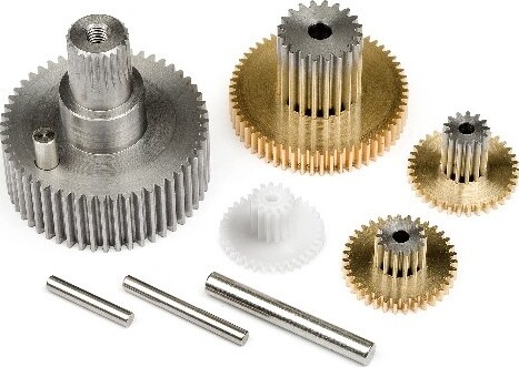 Hpi Sfl-11mg Servo Gear Set - Hp102774 - Hpi Racing