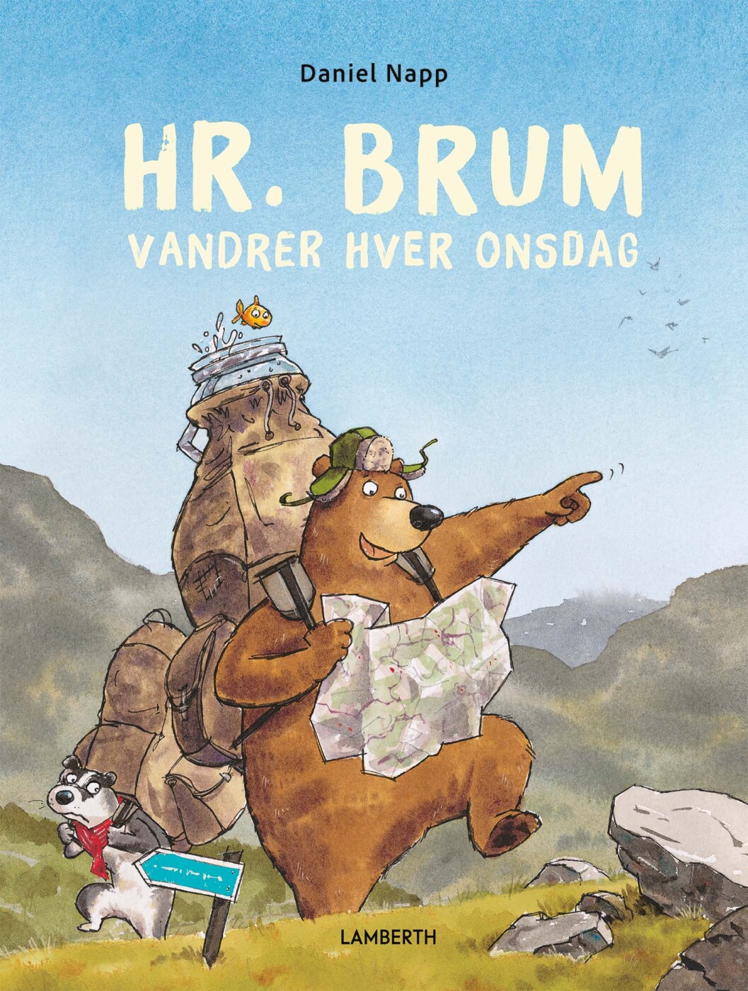 Hr. Brum Vandrer Hver Onsdag - Daniel Napp - Bog